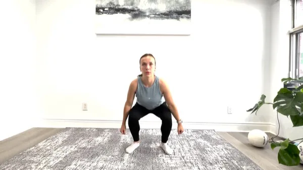 Κάθισμα με kettlebell