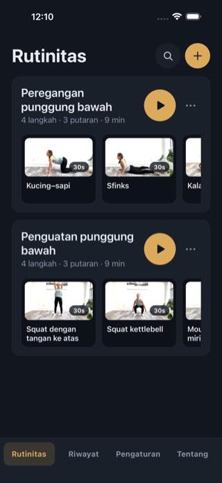 Rutinitas — Timer: Workouts & Intervals