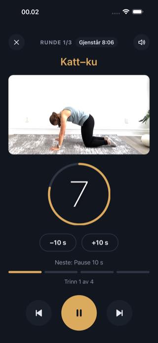 Under rutinen — Timer: Workouts & Intervals