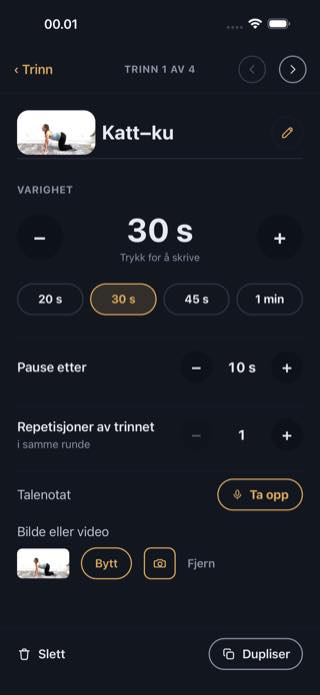 Trinn — Timer: Workouts & Intervals