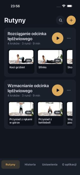 Rutyny — Timer: Workouts & Intervals