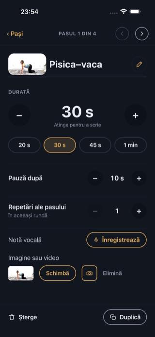 Pași — Timer: Workouts & Intervals