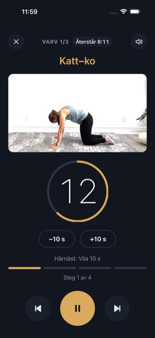 Under rutinen — Timer: Workouts & Intervals